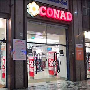 Supermercato Conad a Livorno